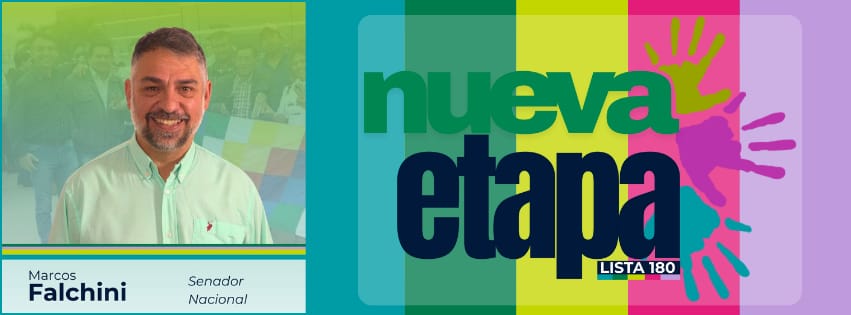 Marcos Falchini candidato a senador por Nueva Etapa recorre la provincia